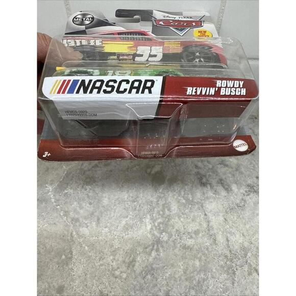 VHTF Disney Pixar Cars NASCAR Rowdy Revvin Busch BRAND NEW 2022 #18 - Picture 3 of 6